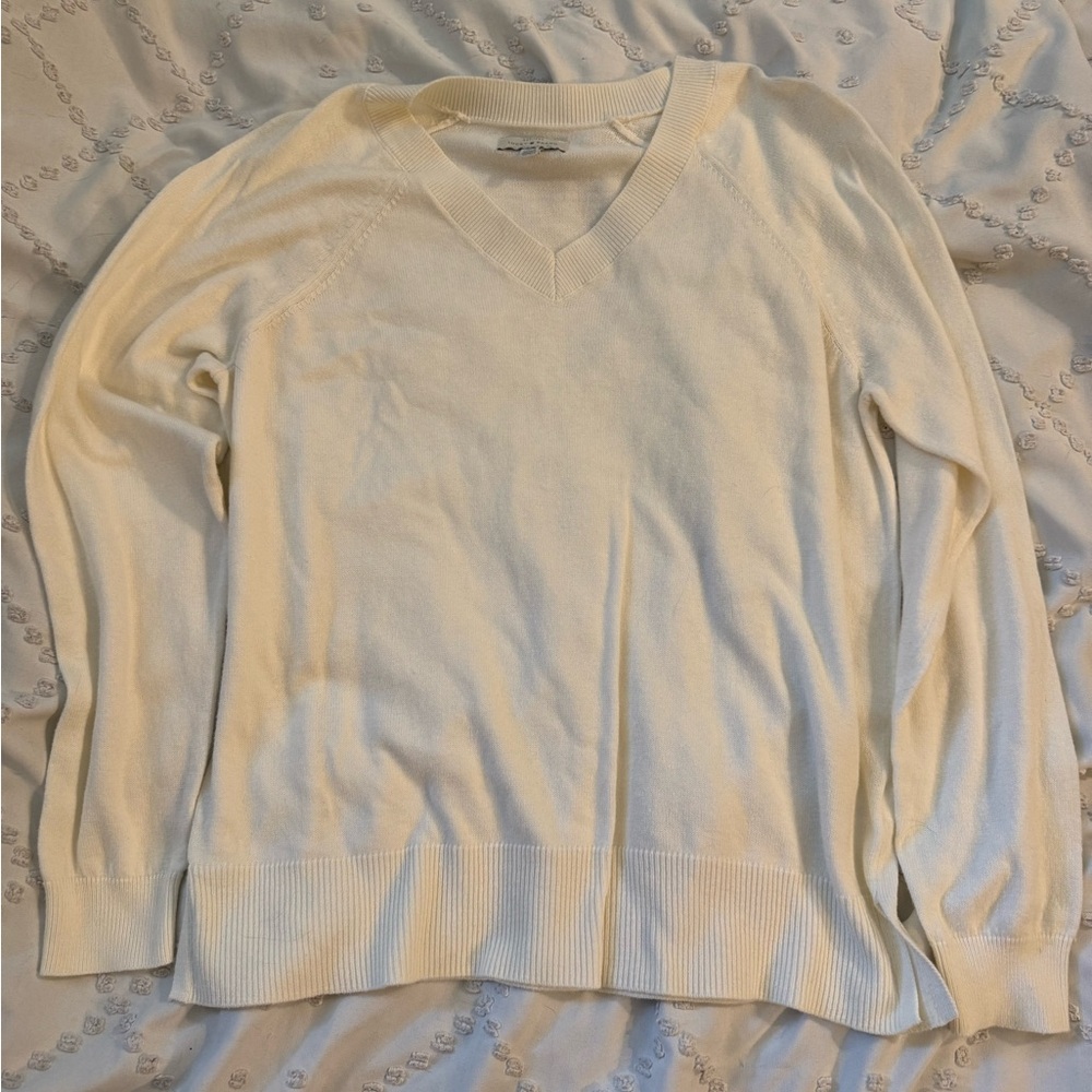 Lucky Brand Off-White Knit Top